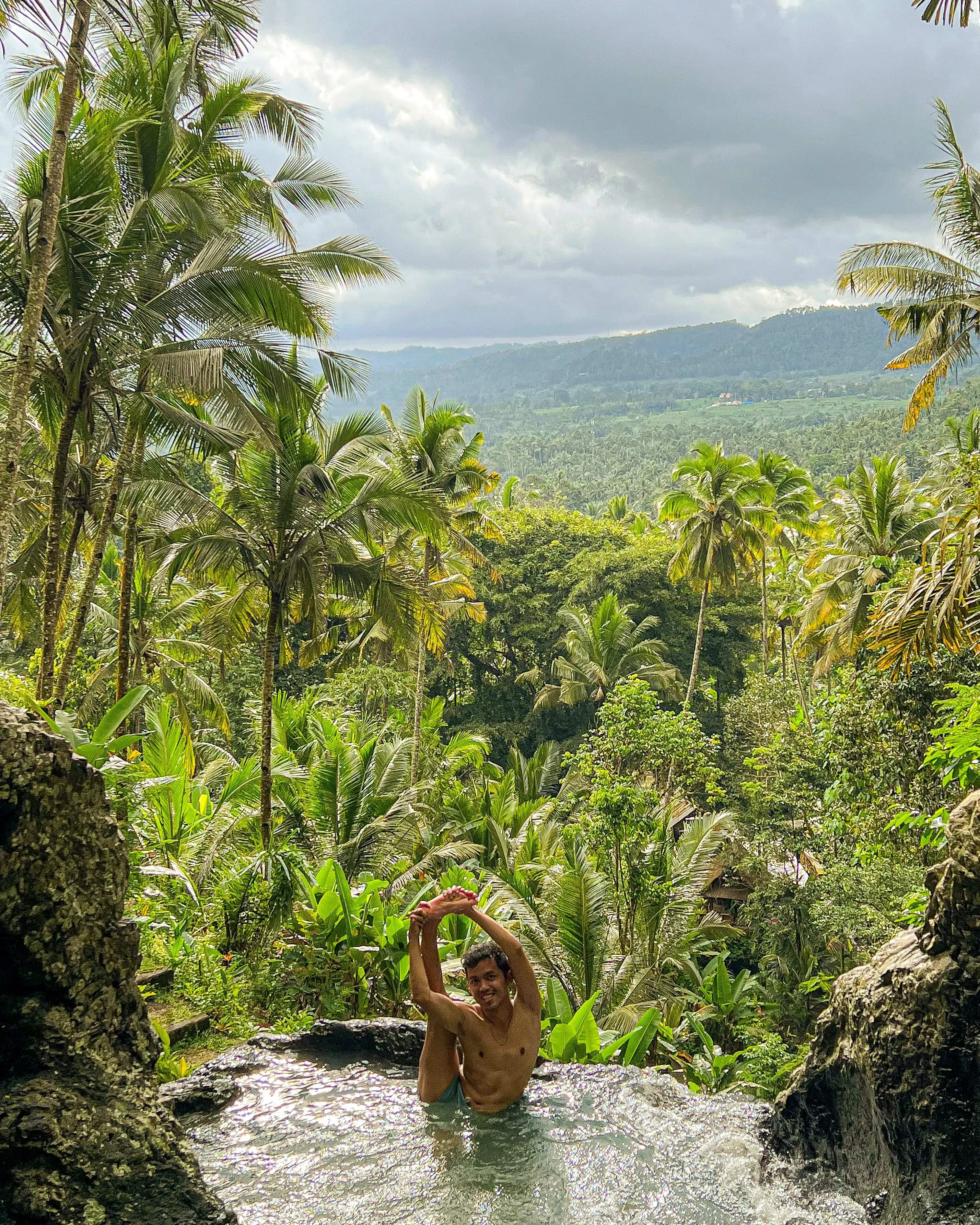 Waterfall in East Bali